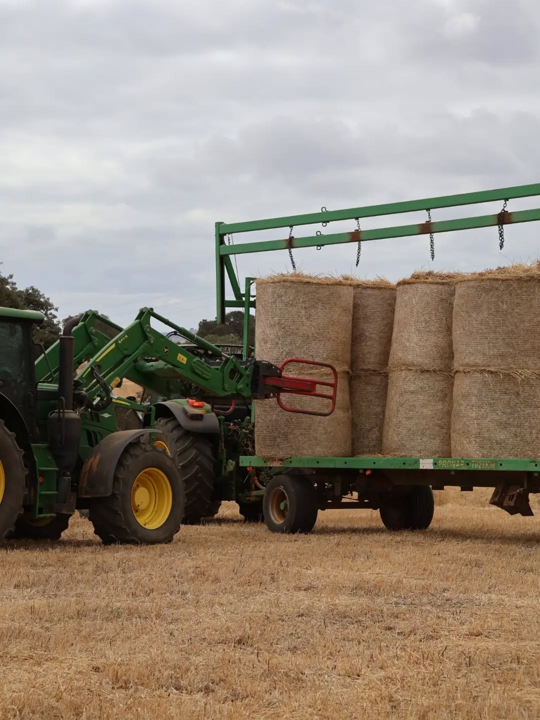 Do campo para o armazenamento